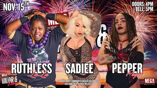 Ruthless Lala vs Sadiee vs Pepper Pryde