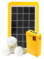 Kit Solar 3 Luces | Lámpara Solar 3 Luces