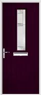 1 Square Composite Door regal corenet glass