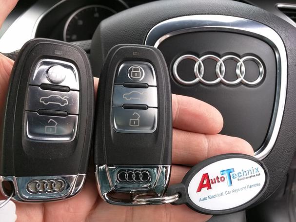 Audi A4 remote keys