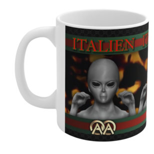 ITALIEN Designer #2 Ceramic Mug 11oz