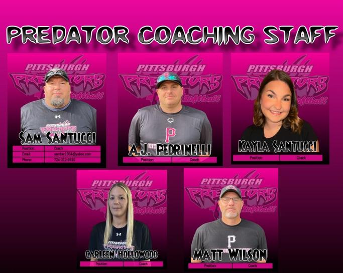 12U Santucci Coaching Staff