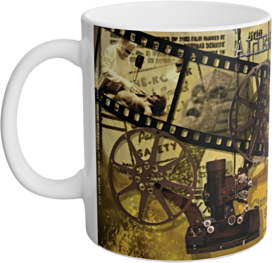 "Alien Autopsy Super XX Film" #2 White Mug, 11oz