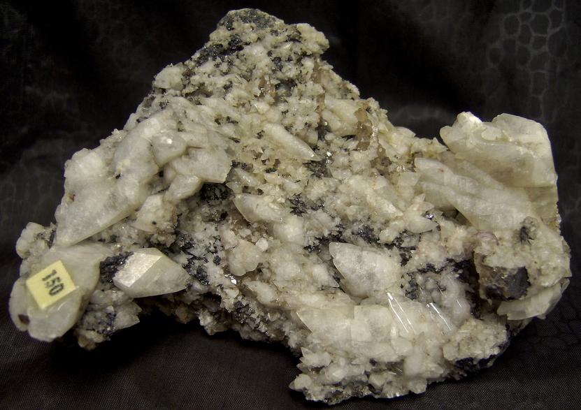 fluorescent CALCITE, Ruby Jack SPHALERITE, QUARTZ, GALENA - Joplin Field, Tri-State District, Jasper County, Missouri, USA - ex John Kohnowich, ex Robert Batić - for sale