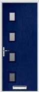 4 square glazed composite door