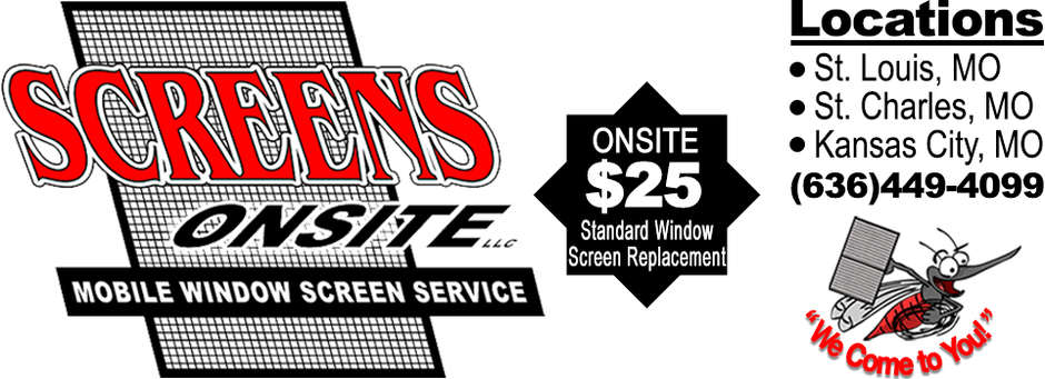 Door Or Window Screens Install Or Repair Screens Onsite Llc