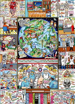 Charles Fazzino Is There a Doctor in the House