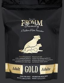 FROMM Adult Gold Premium dry Dog Food Comes in 33, 15 and 5 pounds bags