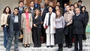 Lyal S. Sunga at OSCE Academy in Bishkek Kyrgyzstan