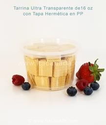 Tarrina plastica de 16 oz para alimentos - Venta en Bogota