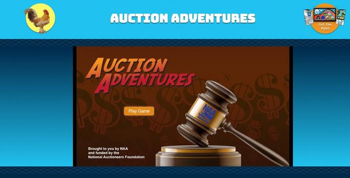 Auction Adventures The Game by The National Auctioneer Association