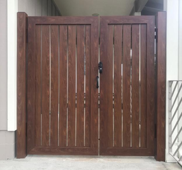 Island Style Gates, Aluminum Gates, Aluminum gates Hawaii, custom aluminum gates , Privacy Gates Oahu, Modern Aluminum Gates