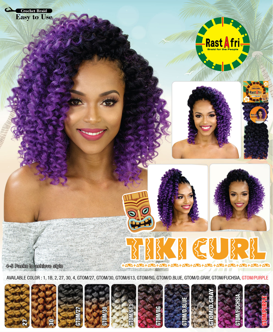 RASTAFRI COCONUT CURL CROCHET BRAID HAIR – Curly Gurl Luv Beauty Supply