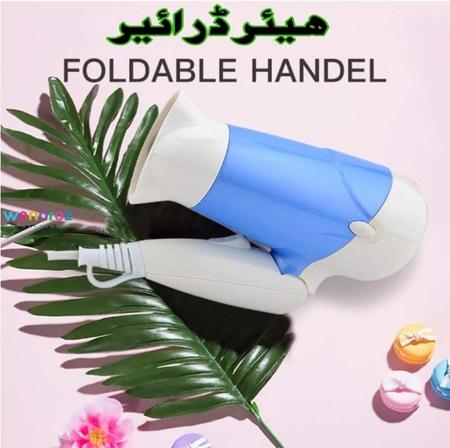 Hair Dryer in Pakistan with Foldable Handle for Easy Travel Carrying