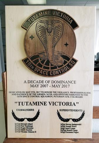 CUSTOM MILITARY RECOGNITION, SERVICE AWARDS