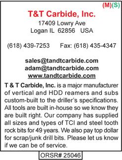 T&T Carbide, Inc., Bits