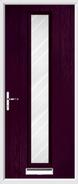 1 Strip Composite Door stripes glass