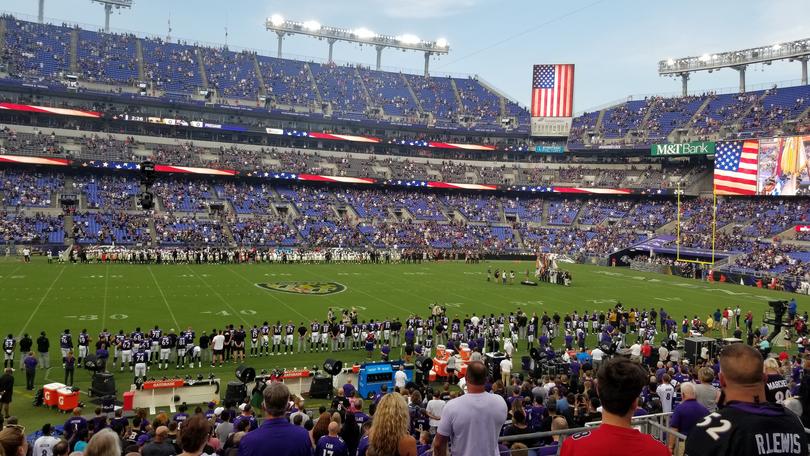 Section 128 at M&T Bank Stadium 