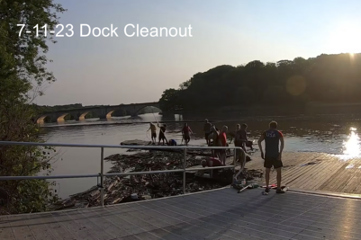 dock clearing 7-11-23