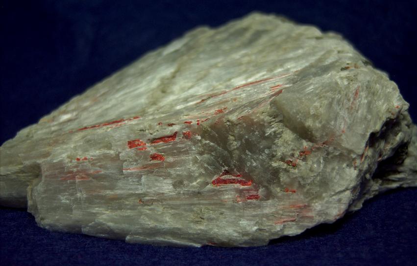 REALGAR on ULEXITE - Kramer Borate deposit, Boron, Kramer District, Kern County, California, USA - ex Alvin Stiles - for sale