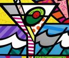 Romero Britto Britto Martini