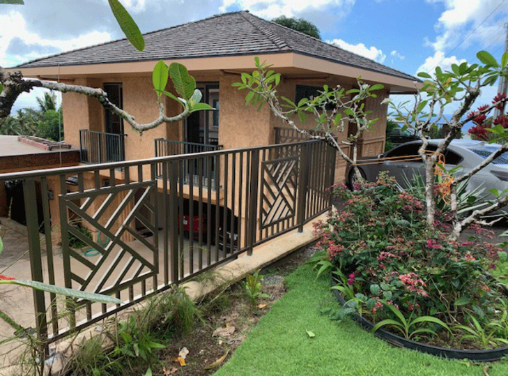 aluminum railing Hawaii, aluminum railing Honolulu, railing Honolulu, deck Hawaii, decks Hawaii, Oahu aluminum railings, Oahu decks, decks, aluminum railings, railings, Oahu, Island railing, island railing and gates, island gates, island view