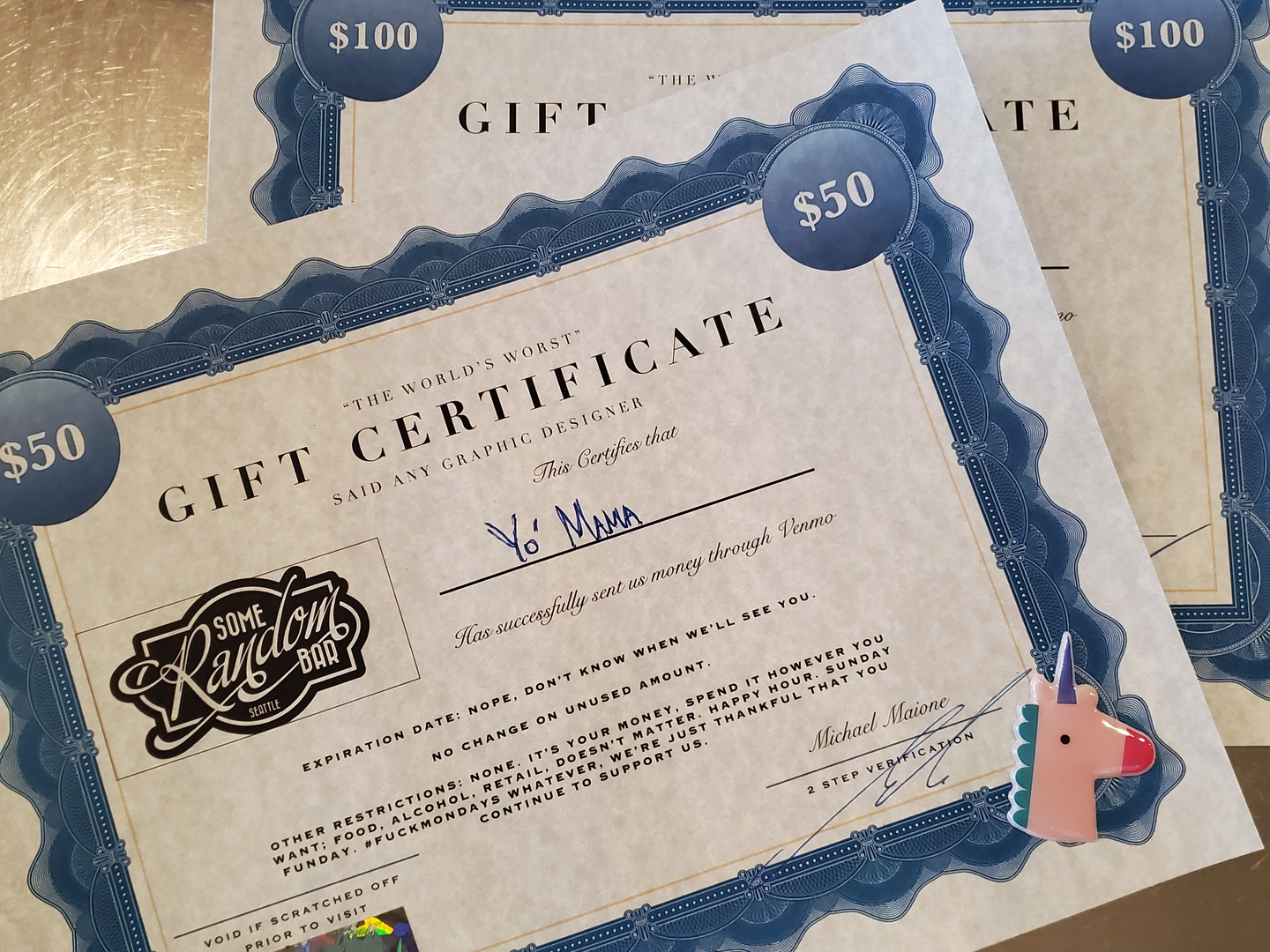 Private Events | Some Random Bar | Seattle, WA