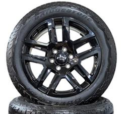 2025 CHEVY COLORADO TRAIL BOSS WHEELS WITH 255/50R20 BRIDGESTONE DUELER A/T TIRES