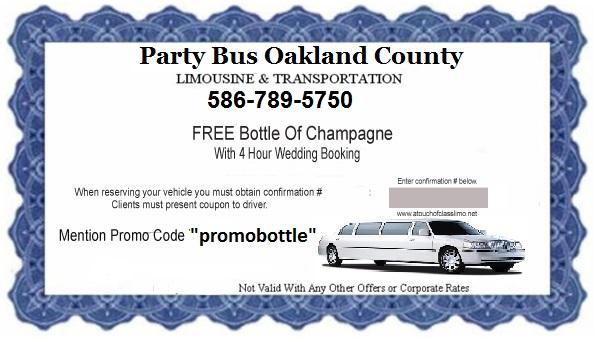 Party Bus Rental Coupons
