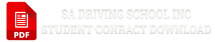 SA Driving School Inc Contract