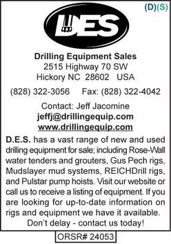 Drilling Equipment, DES