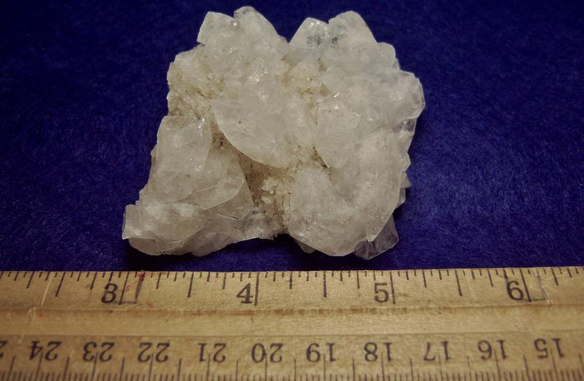 APOPHYLLITE crystals - Pune District (Poonah District), Maharashtra, India - ex Rutgers Geology Museum - for sale