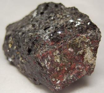 SPHALERITE, PYRITE, HEMATITE, MAGNETITE - ZCA West Pierrepont Mine, West Pierrepont, St. Lawrence County, New York, USA