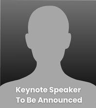 Graphic stating Keynote Speaker to be announced