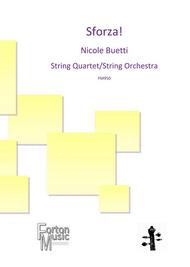 Sforza String Quartet - A string quartet or string ensemble piece bu Nicole Buetti