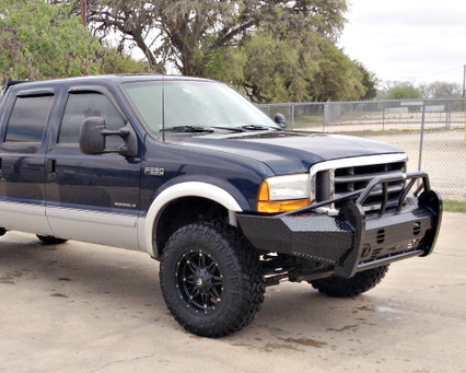 1999-2004 Super Duty Front Heavy Duty Replacement Bumpers