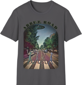 "ABB E.T. ROAD" The Beatles in a Parallel Universe - Unisex Softstyle T-Shirt