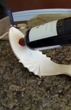 Diy balancing wine online bottle holder