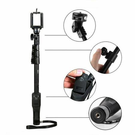 advance selfie stick best in pakistan monopod extra long with bluetooth for smartphone and digital gopro camera strong