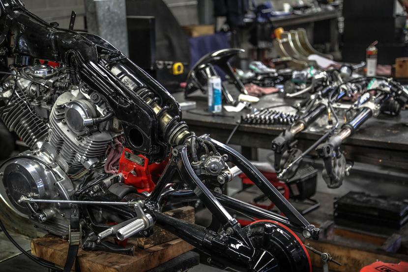mechanical custom motorcycle work
