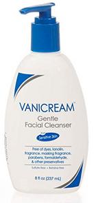 Vanicream gentle cleanser for rosacea and sensitive skin