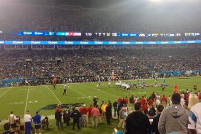 Section 104 at Bank of America Stadium 