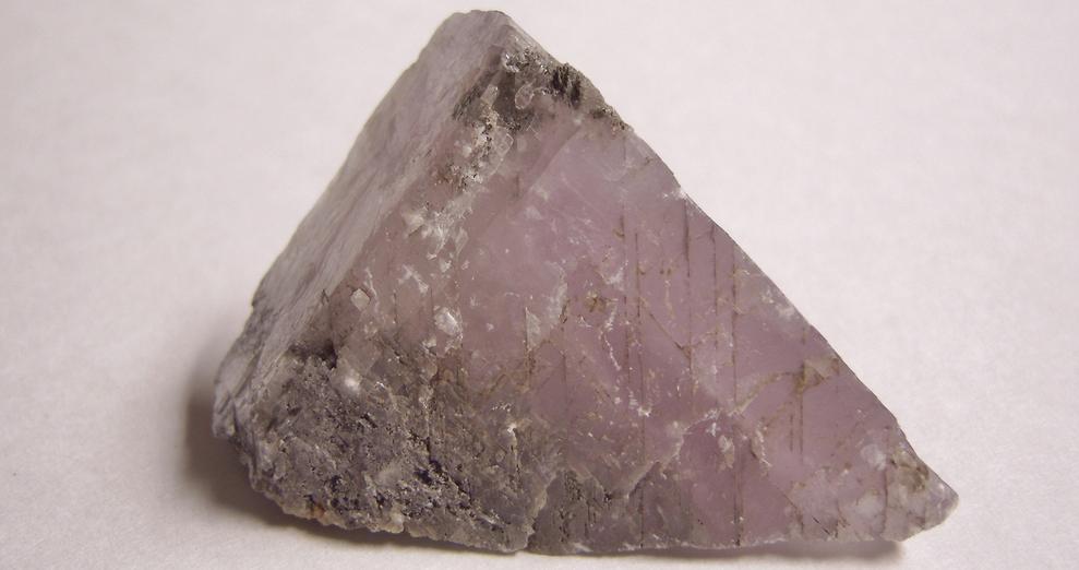 fluorecent purple-violet Mn-CALCITE - Medford Quarry (Redland Genstar Quarry), Medford, Carroll County, Maryland, USA - ex Tom McNelis