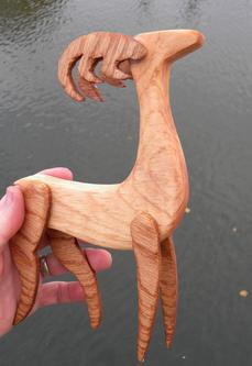 How to make scrap wood Reindeer Christmas decorations. FREE step by step instructions. www.DIYeasycrafts.com