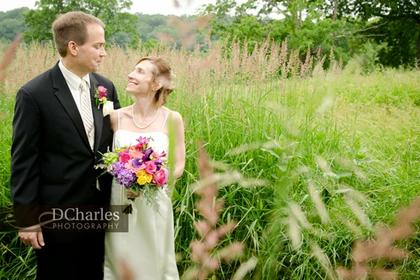 Wedding day at Gale Woods Farm in Minnesota