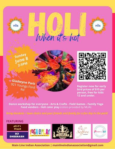Holi 2025 Registration