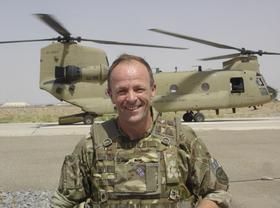 Craig Lawrence in Afghanistan