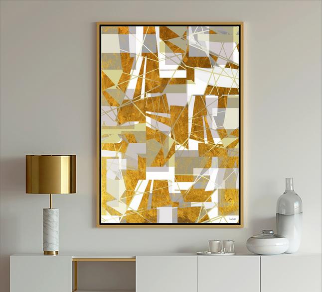 Gold Abstract Art, #Gold art, #abstract art, #Dubois Art