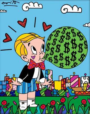 Romero Britto Central Park Richie Rich
