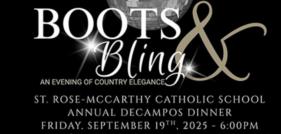 Announcing 2025 DeCampos Dinner Sept.19